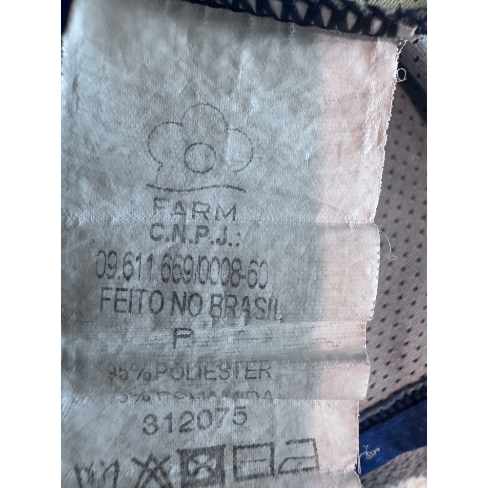 Farm Rio Shirt Jersey Style Mesh Size P (Small) - Picture 6 of 6